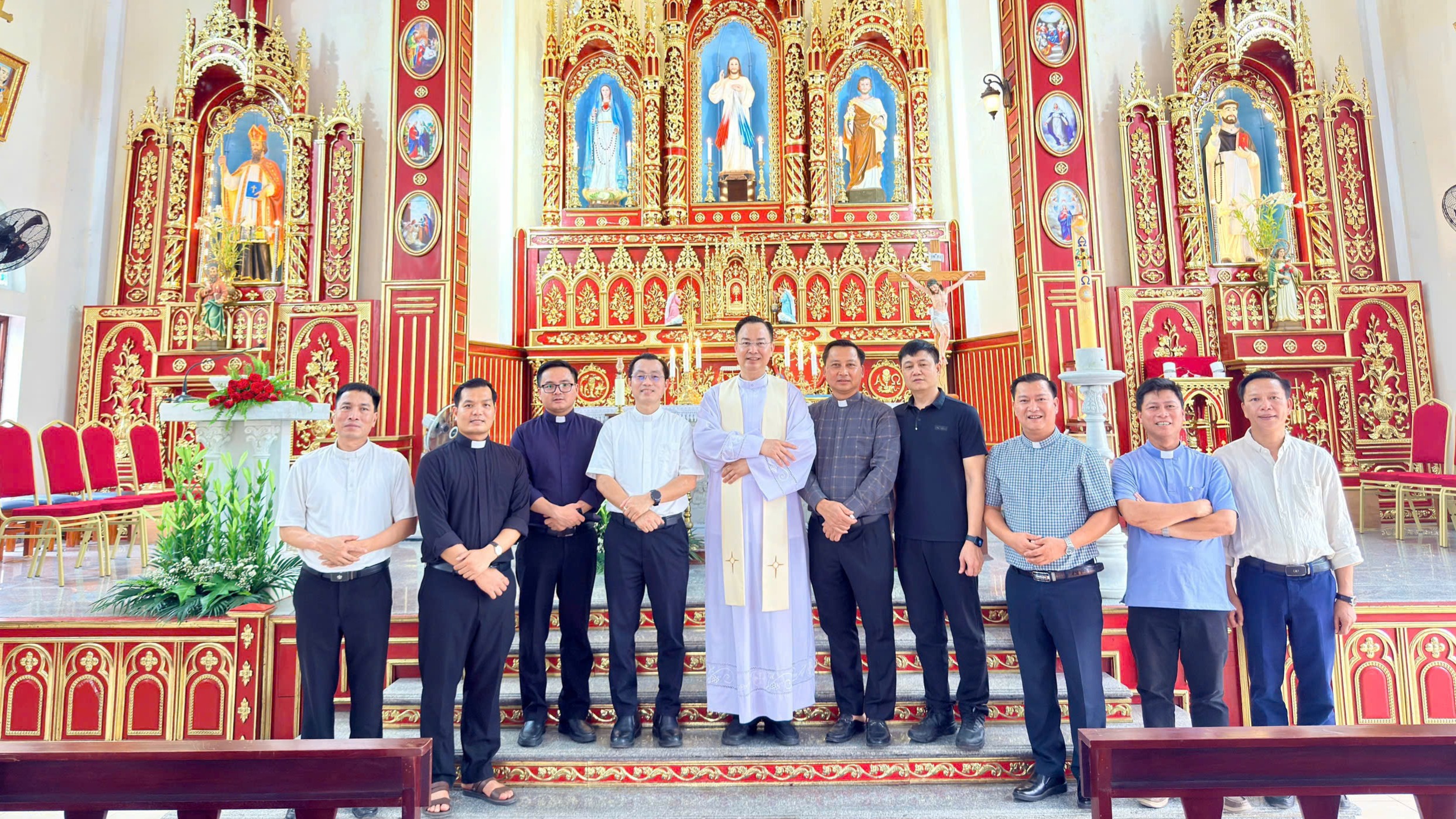 Giáo Hạt Hòn Gai: Các Linh mục tham dự thường huấn tháng 6/2026